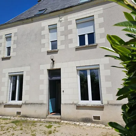 La Maison Du Bourg Joly Bourgueil Exterior foto